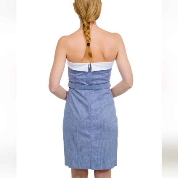 Gretchen scott Cotton Spandex Dress - The Galley Gingham small - Picture 5 of 13